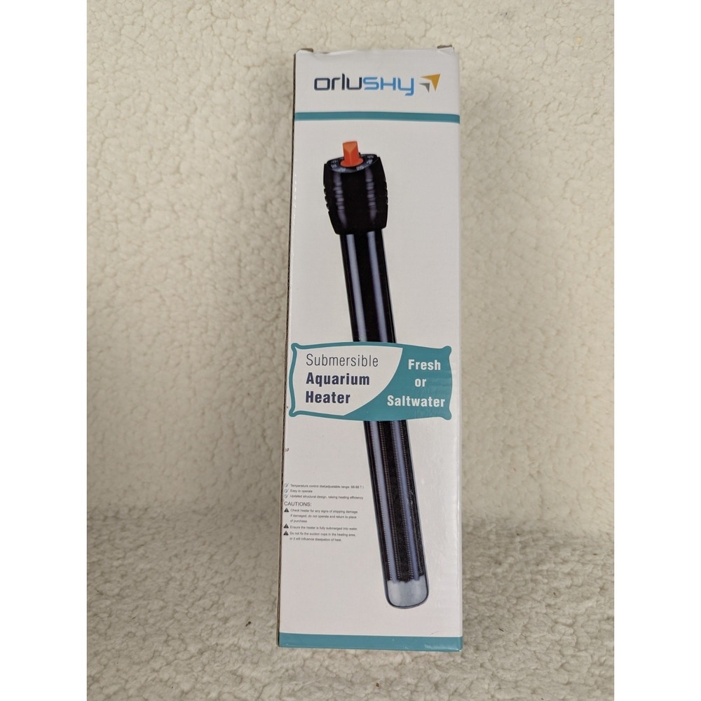 New‎ Orlushy Submersible Aquarium Heater